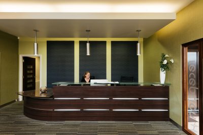 reception area burnley north