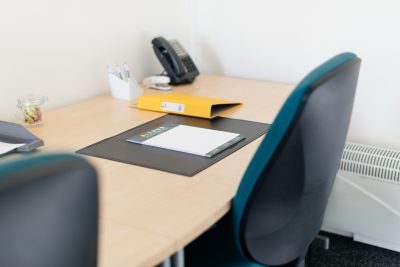 teesside close up of desk