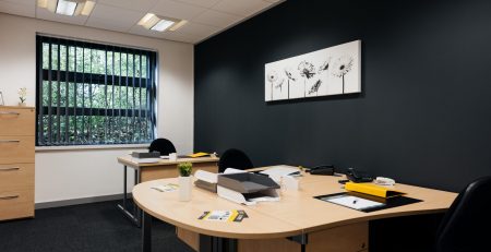 desks in office space in Barnsley