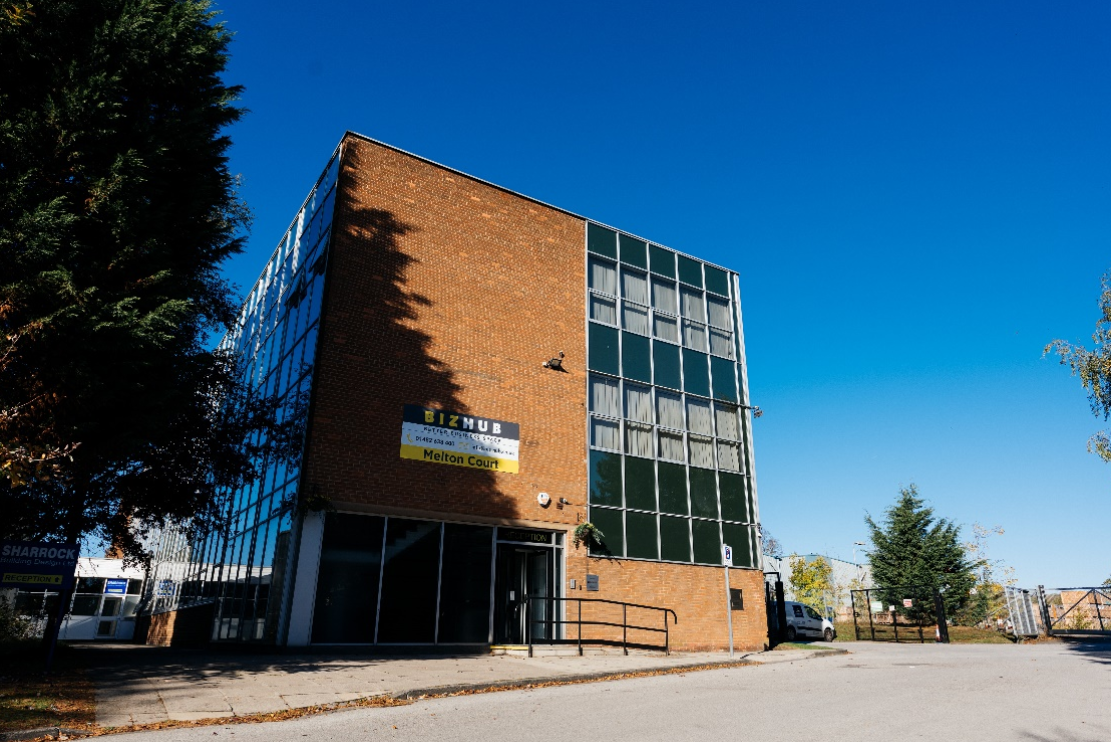 view of serviced offices in hull from outside